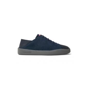 Pantofi sport de piele si piele intoarsa