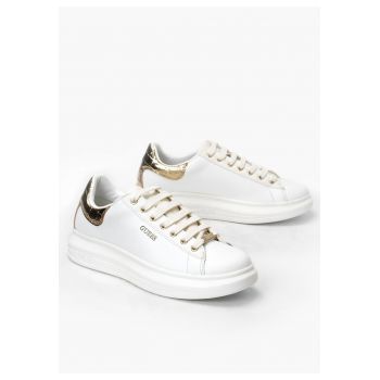Pantofi sport din piele cu detalii cu logo Salerno