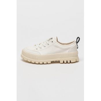 Pantofi sport uni - flatform
