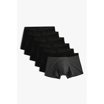 Set de boxeri cu model uni - 6 Perechi