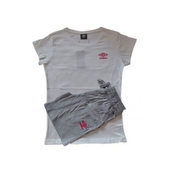 Set de tricou si pantaloni scurti dama UBW22013B