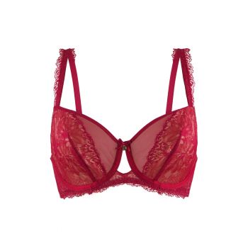 Sutien semitransparent cu sustinere metalica