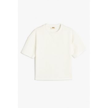 Tricou uni din amestec de bumbac