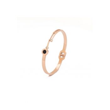 Bratara Pretioasa Placata Cu Aur Gold-Rose