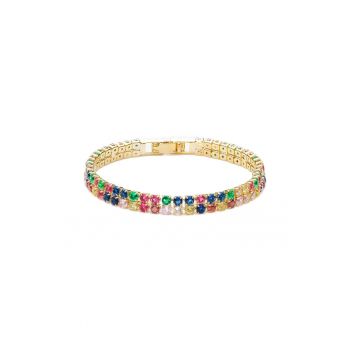 Bratara Tennis Dubla Multicolora