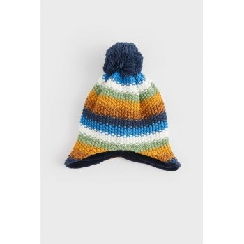 Caciula din tricot cu canaf