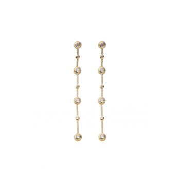 Cercei Lungi Luxury Gold