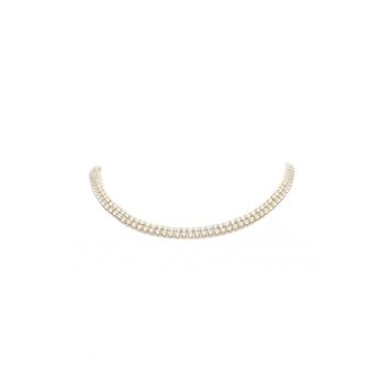 Chocker Tennis Dublu Auriu