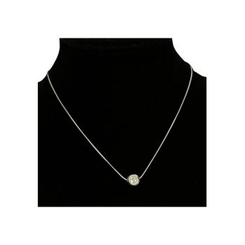 Colier Argintiu Diamond Style