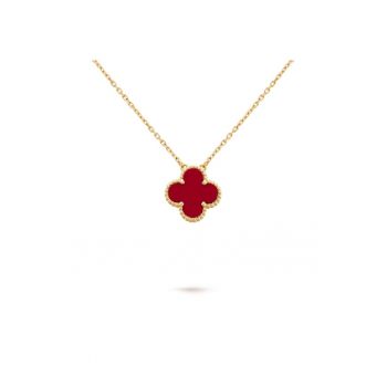 Colier Floare Rosie