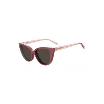 Ochelari de soare cat-eye cu lentile uni
