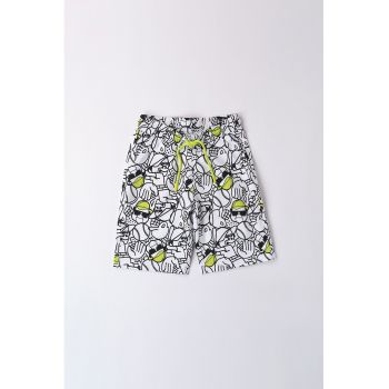 Pantaloni scurti cu snur in talie