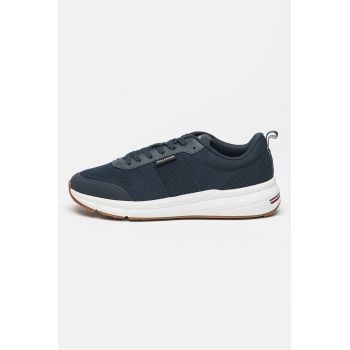 Pantofi sport de material textil cu logo