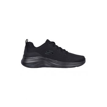 Pantofi sport de piele ecologica cu sireturi