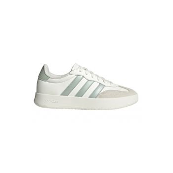 Pantofi sport din piele ecologica cu garnituri din piele intoarsa