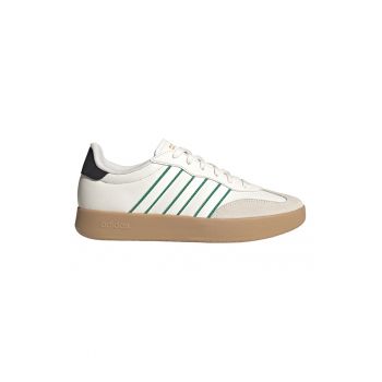 Pantofi sport din piele ecologica cu insertii din piele intoarsa Barreda