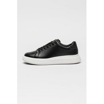 Pantofi sport din piele si piele ecologica