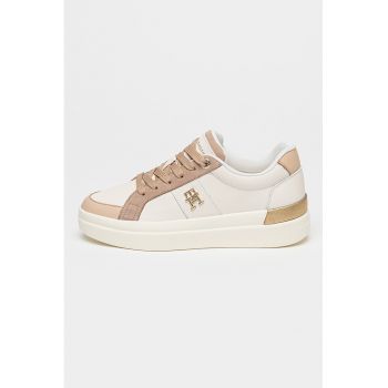 Pantofi sport low-cut din piele