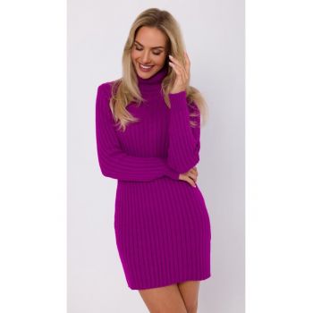 Rochie cu guler rulat -