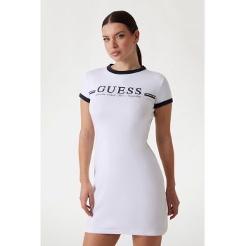 Rochie-tricou cu imprimeu logo
