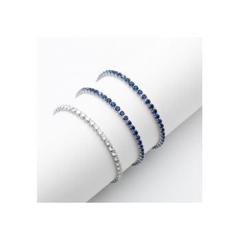 Set 3 Bratari Tennis Placate Cu Aur