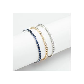 Set 3 Bratari Tennis Placate Cu Aur