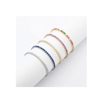 Set 5 Bratari Tennis Placate Cu Aur