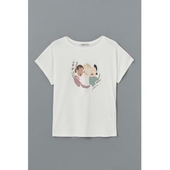 Tricou cu imprimeu grafic