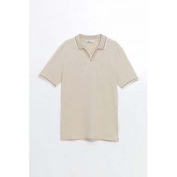 Tricou polo cu model uni