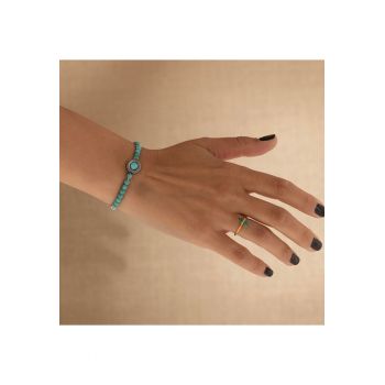 Bratara Handmade Din Pietre Semipretioase Turcoaz