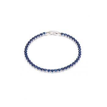 Bratara Tennis Cu Cristale Zirconia Albastre
