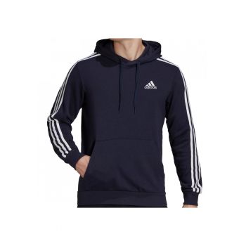 Hanorac  French Terry Essentials 3-Stripes pentru barbati - bleumarin