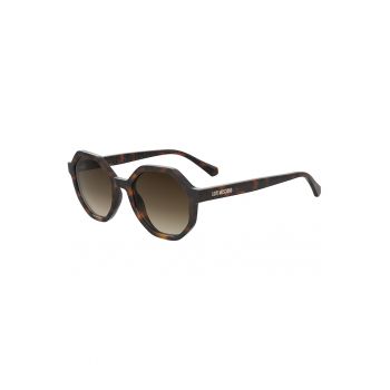 Ochelari de soare hexagonali cu lentile in degrade