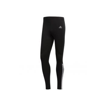 Pantaloni  Running 3 Stripes Tights pentru barbati - negru