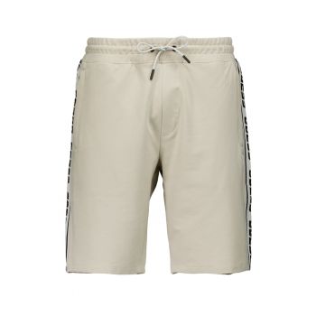 Pantaloni scurti cu benzi logo laterale pentru fitness