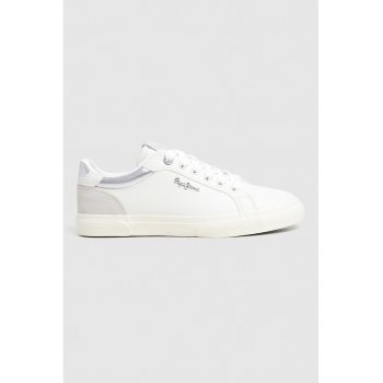 Pantofi sport cu detalii de piele intoarsa
