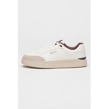 Pantofi sport cu detalii din piele intoarsa Aston