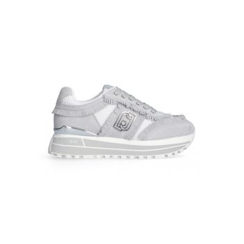 Pantofi sport cu franjuri din piele intoarsa