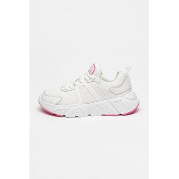 Pantofi sport cu garnituri de piele