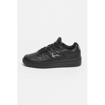 Pantofi sport de piele cu logo