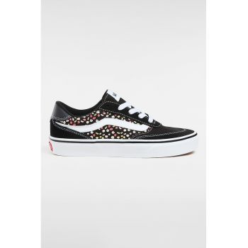Pantofi sport din piele cu model floral ieftini de firma originali