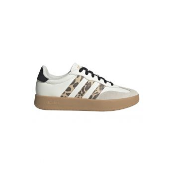 Pantofi sport din piele ecologica cu garnituri din piele intoarsa
