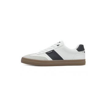Pantofi sport din piele ecologica si material textil