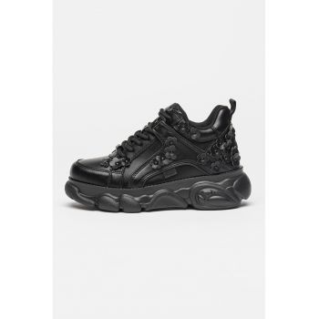 Pantofi sport flatform cu logo