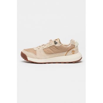 Pantofi sport low-cut cu insertii de piele intoarsa Retro Swift