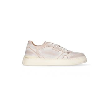 Pantofi sport low-cut din piele