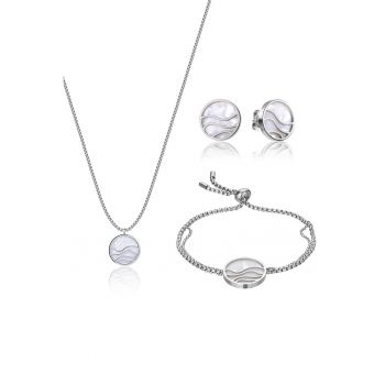Set de colier si bratara Moonlit Beach - 2 piese