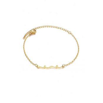 Bratara placata cu aur de 18K