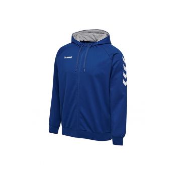 Hanorac  Go Cotton Zip - albastru - barbati