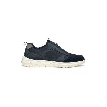 Pantofi sport cu garnituri de piele intoarsa